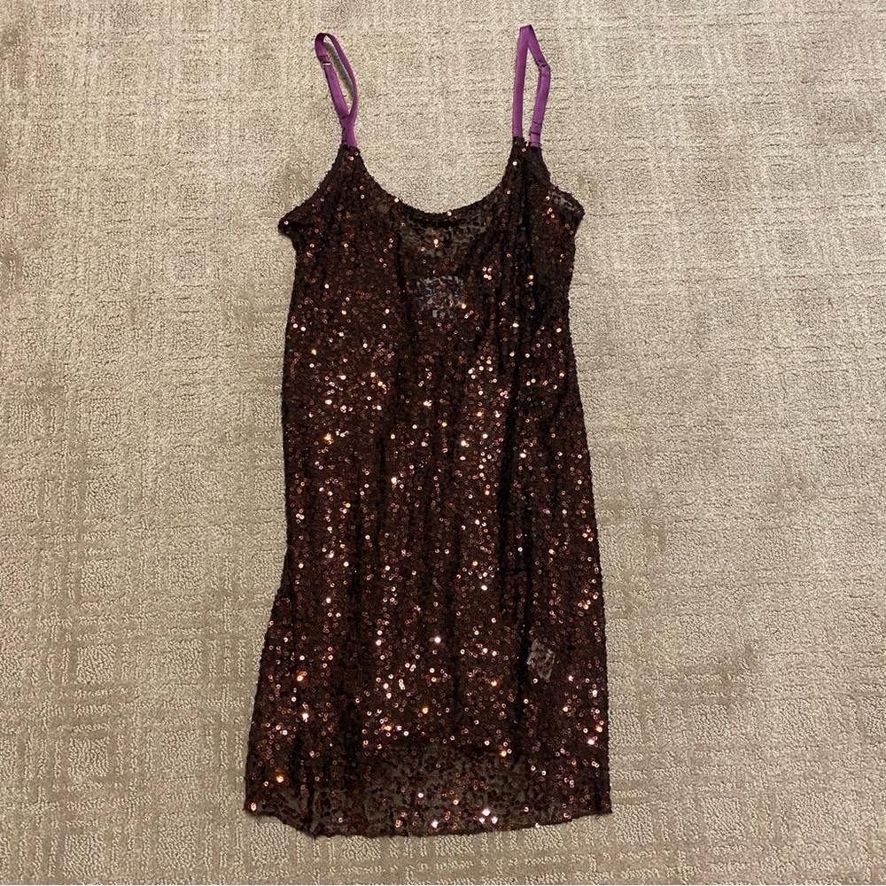{Intimately Free People} Sequin Slip Dress ~ Size S/P